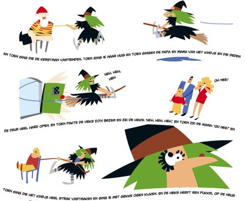 Comic art by Henk Stolker