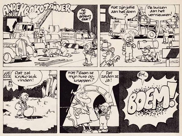 Anoek en de Krokotainer by Ruud Straatman