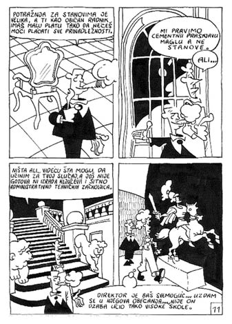 comic art by Franja Straka