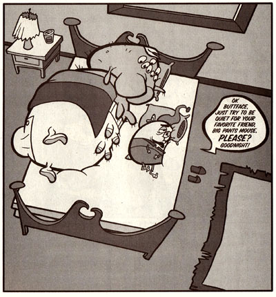 Big Pants Mouse by Gabe Swarr