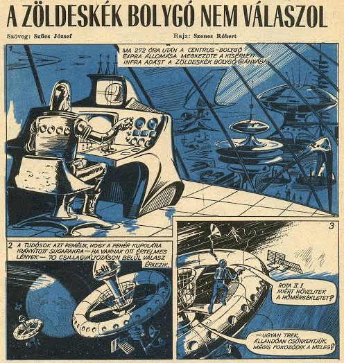 Comic art by Robert Szenes