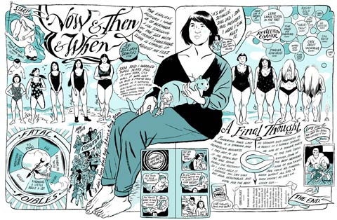 comic for The Guardian by Jillian Tamaki