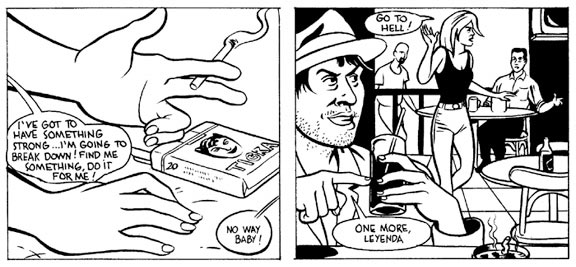 comic panel by Eric Theriault