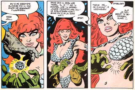 Red Sonja, by Frank Thorne