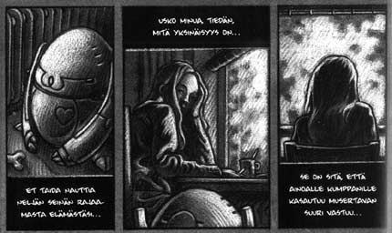 comic art by Ville Tietäväinen