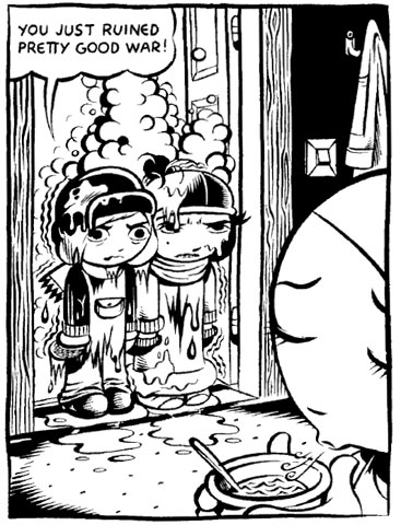 Comic art by Petteri Tikkanen