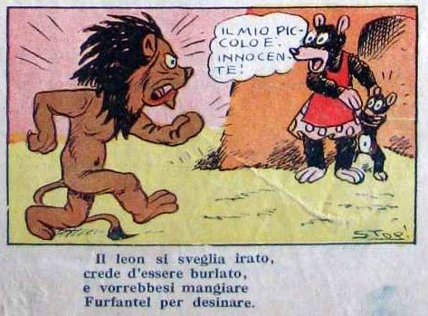 Topo Lino by Giove Toppi