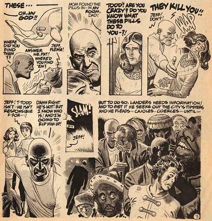 comic art by Alex Toth (1975)