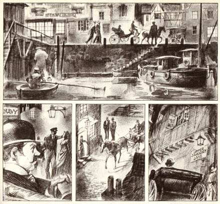 Sherlock Holmes, by Giorgio Trevisan