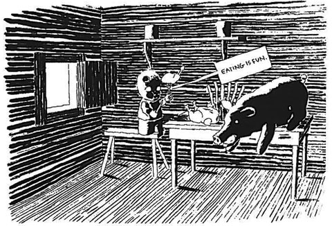 Comic art by Marko Turunen