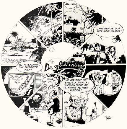 comic for Striprofiel, by Hennie Vaessen