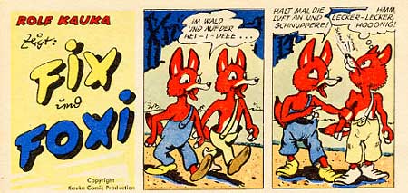 Fix und Foxi, by Dorul van der Heide
