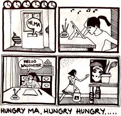 comic art by Suzy Varty (1978)