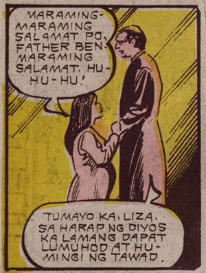 comic art by Ohrlee Vee (1990)