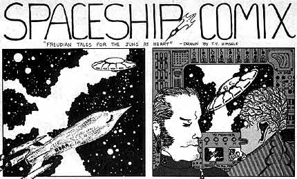 Spaceship Comix, by by Tom Veitch