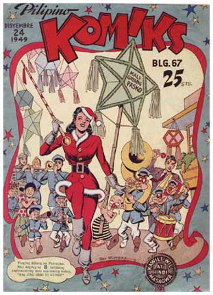 cover for Philipino Komiks, by Tony Velasquez