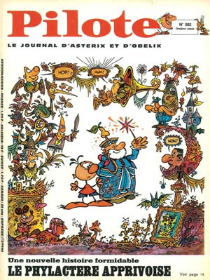 Pilote cover, by Verli (Henri Verlinden)