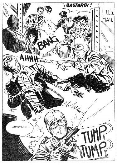 Comic art by Frank Verola