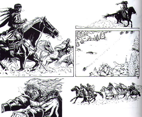 Comic art by Vladimir Vesovic