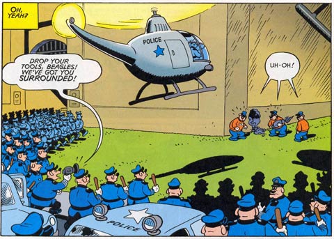 Crimebustin' Donald by Vicar