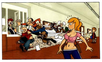 comic art by Jaime Visedo