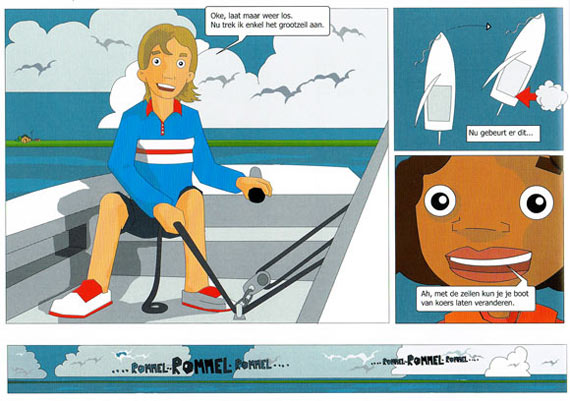 Overstag met de 4 helden by Gert-Jan Vlaming