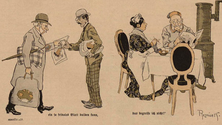 Simplicissimus art by Reznicek