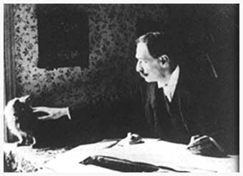 Louis Wain and Peter