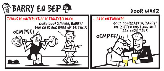 Barry en Bep by Wanz