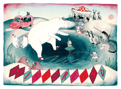 Alice in Winterland by Kevin James Ward