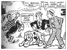 Bud Abbot and Lou Costello, by Norman Ward