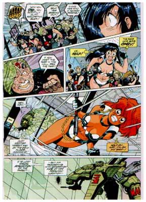 Dirty Pair, by Adam Warren