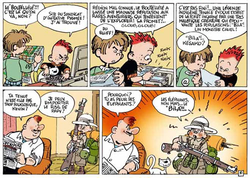 Les Pixels by Marc Wasterlain