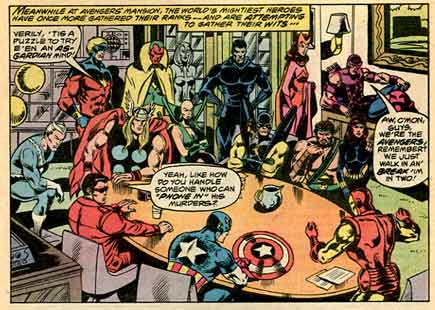 The Avengers, by Dave Wenzel