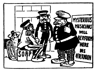 Doings of Von Puff, Von Eye, Iko Italiano and Von Sausage the Dog, by Ernest Wilkinson 1901