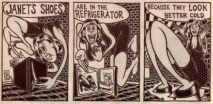 comic from Snicker, by Blair Wilson (1995)