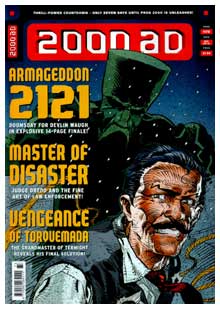2000 AD cover, by Colin Wilson