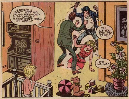 Death has Baby Blue Eyes, art by Ruben Yandoc (House of Secrest #151, 1978)