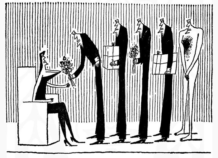 Cartoon by Vlasta Zabransky