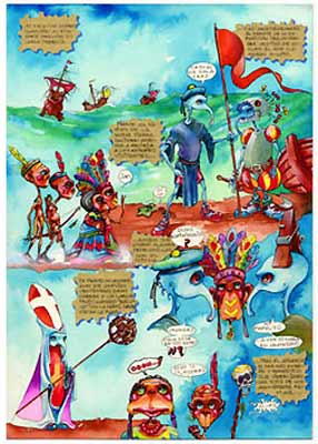 comic art by Paco Zarco