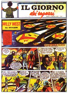 comic cover by Nevio Zeccara