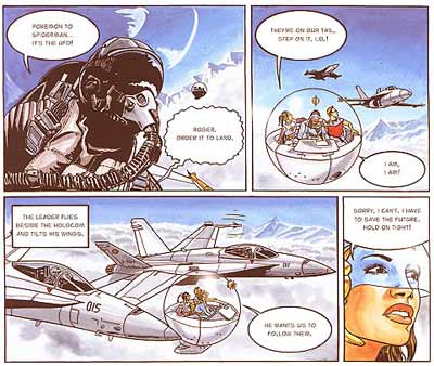 comic art by Franz Zumstein