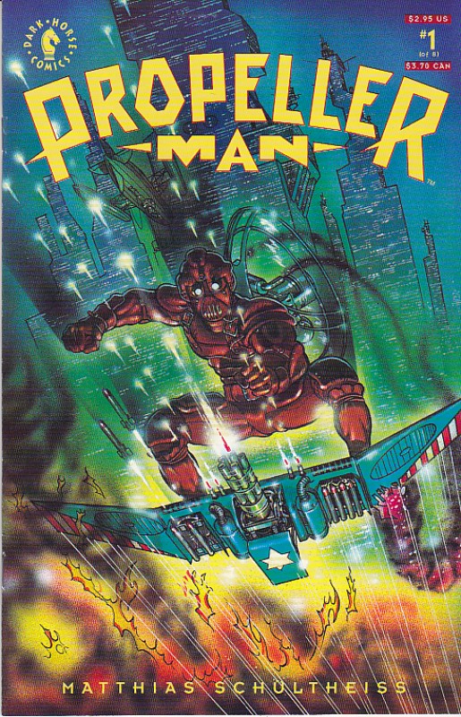 Propeller man Propeller man Vol.1 Comic book sc by Matthias