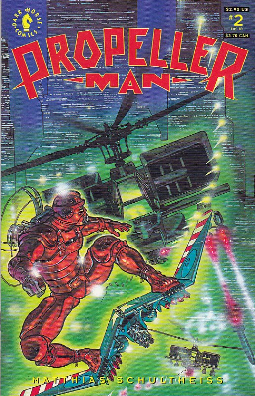 Propeller man Propeller man Vol.2 Comic book sc by Matthias