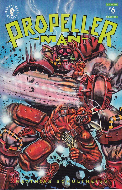 Propeller man Propeller man Vol.6 Comic book sc by Matthias