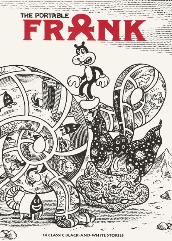 古本　Jim Woodring　BLACK & WHITE FRANK Portable Frank - Frank Comic book sc by Jim Woodring Order online