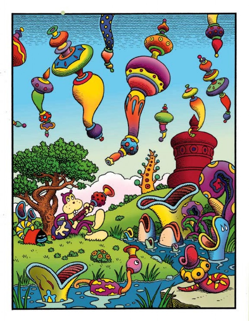Jim Woodring exposition (May 2000)