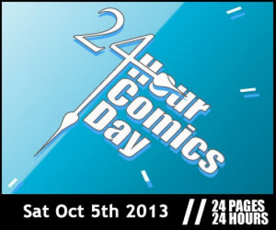 Lambiek weer gastheer 24 Hour Comic Day 2013