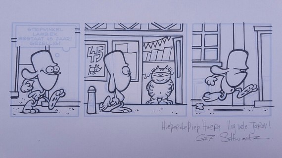 Signeersessie Schwantz in Lambiek