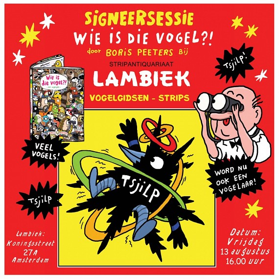 Signeersessie Boris Peeters